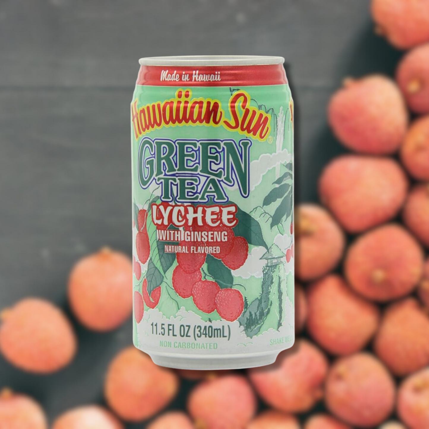 Hawaiian Sun Green Tea w/ Lychee w/ Ginseng