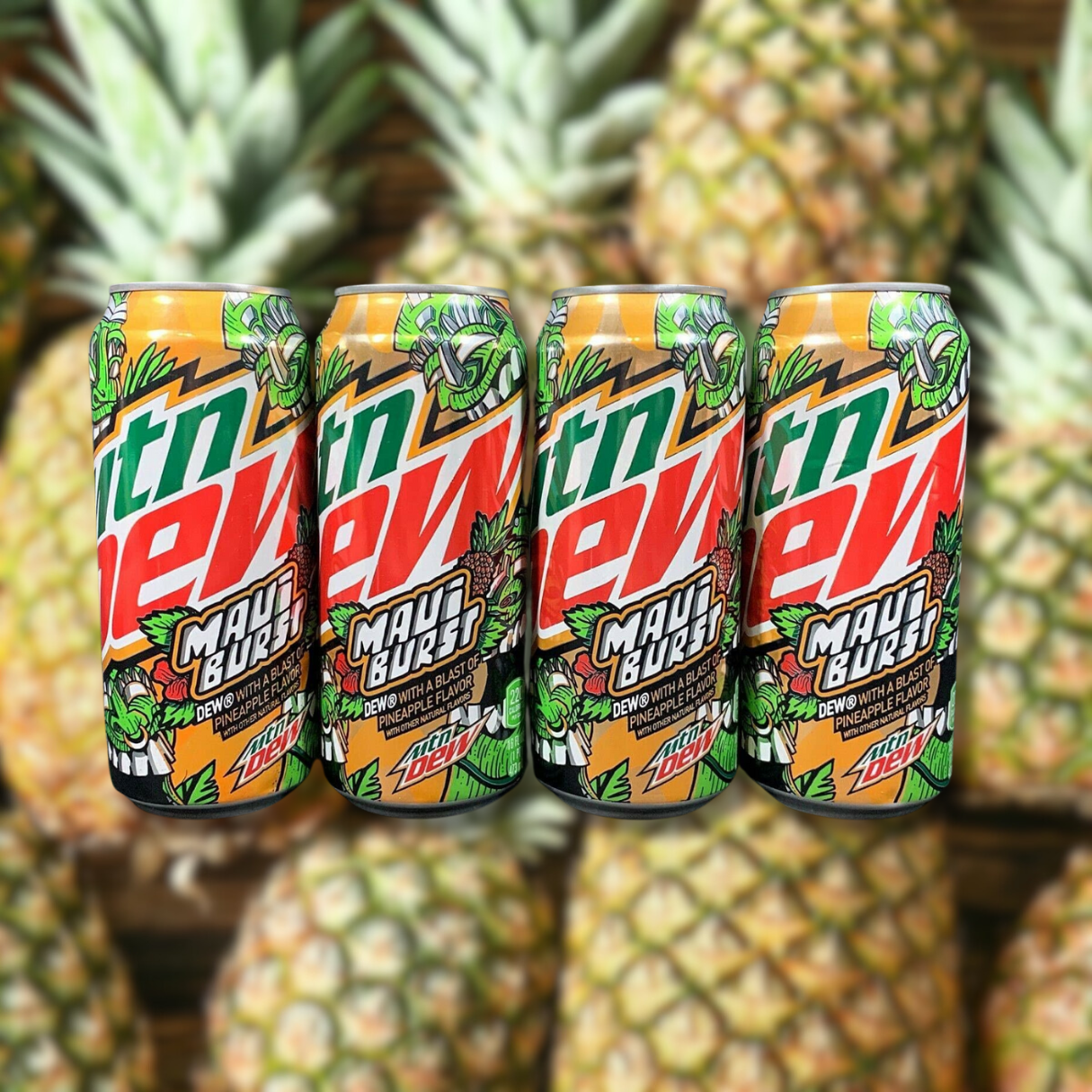 Maui Burst Pineapple Mountain Dew