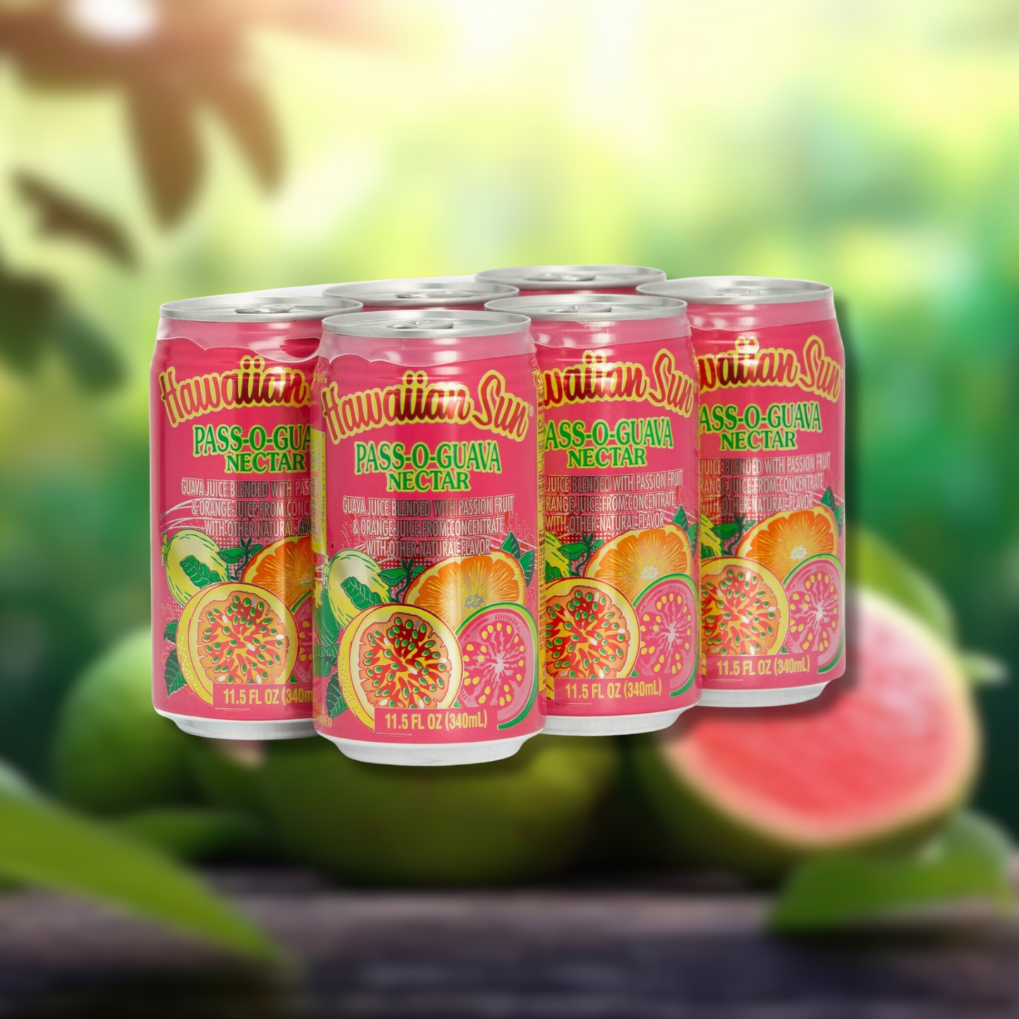 Hawaiian Sun Pass-O-Guava Nectar