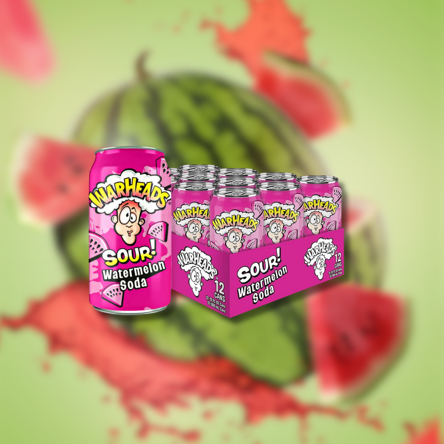 Watermelon Warhead Soda